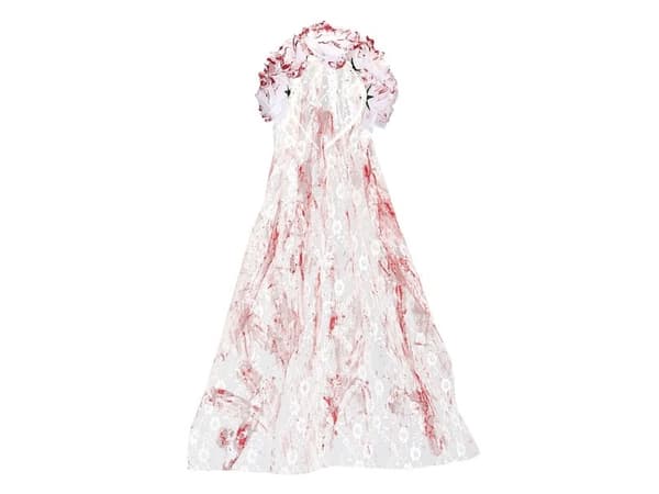 Hårbøjle med blodigt slør