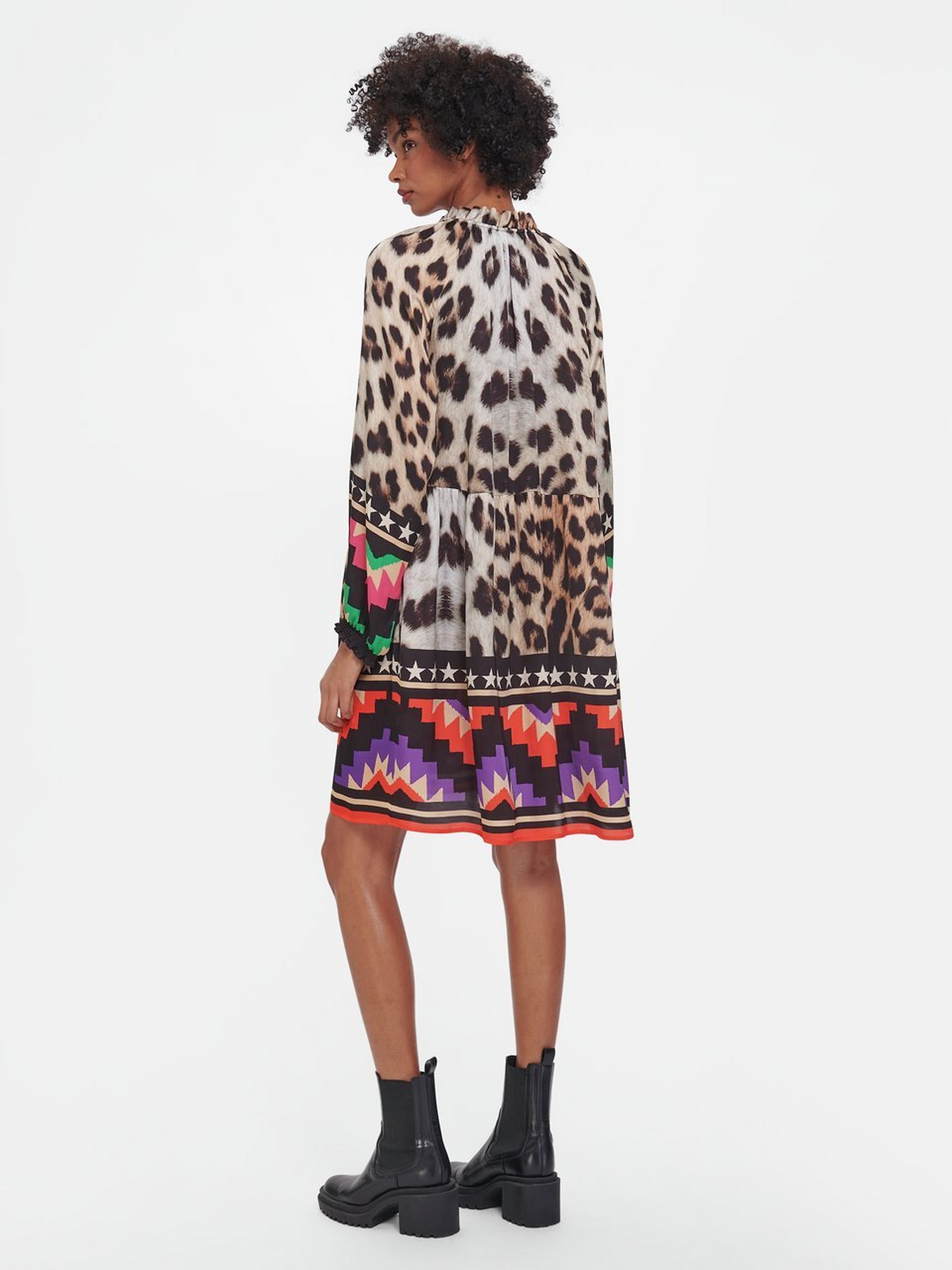 Kleid mit Animal-Muster