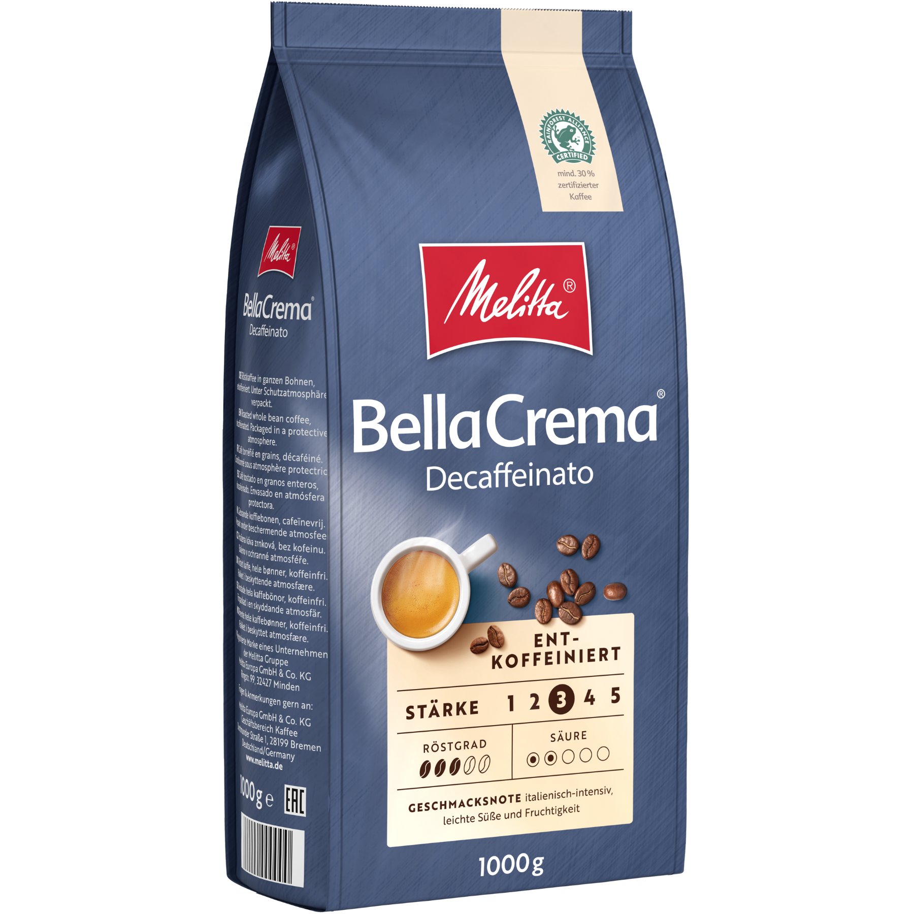 Melitta® Monsooned Malabar|Kaffeebohnen 1000g