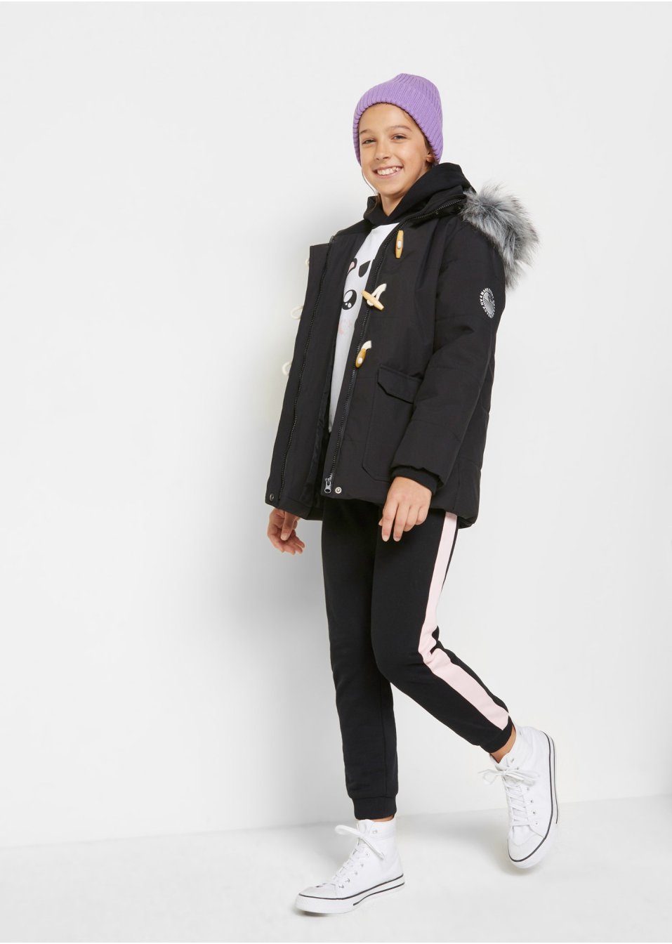 Veste duffle-coat hiver fille