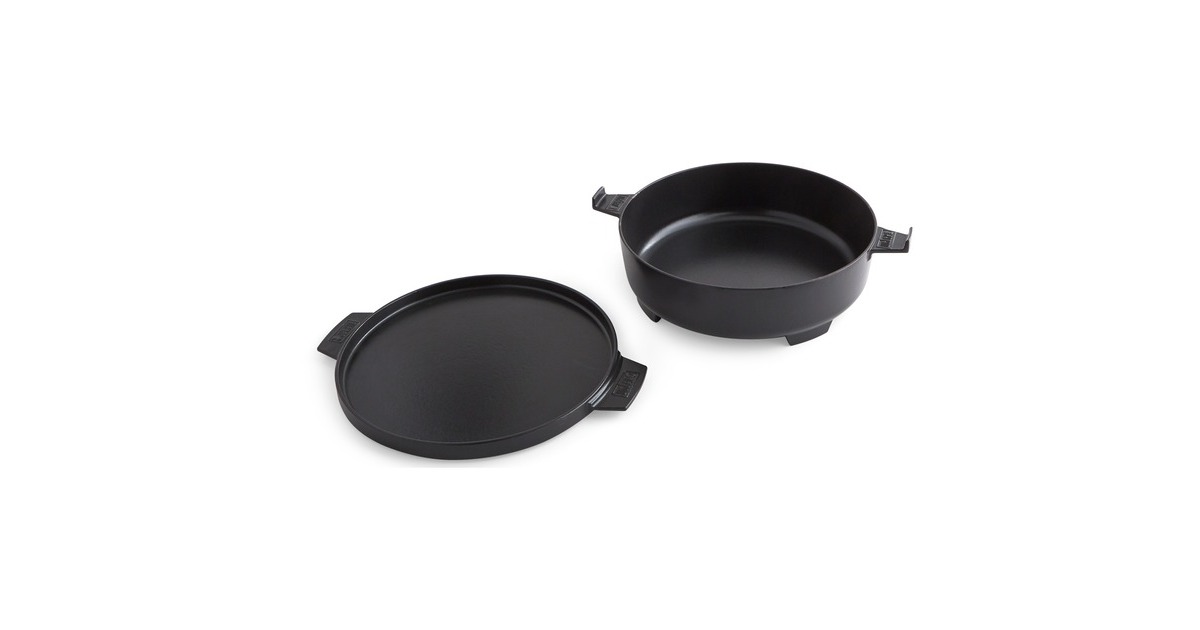 WeberDutch Oven Duo bak-/braadpan  (Zwart)
