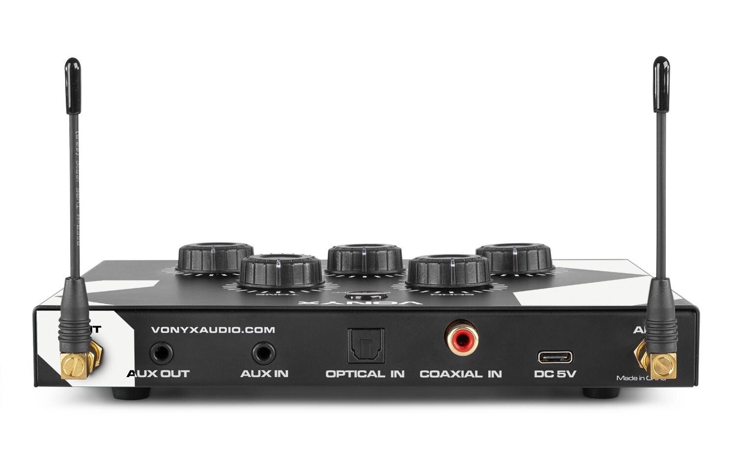 Endstufe Karaoke AV510<br>Kompakter und leichter Mikrofoncontroller mit 2 Mikrofone