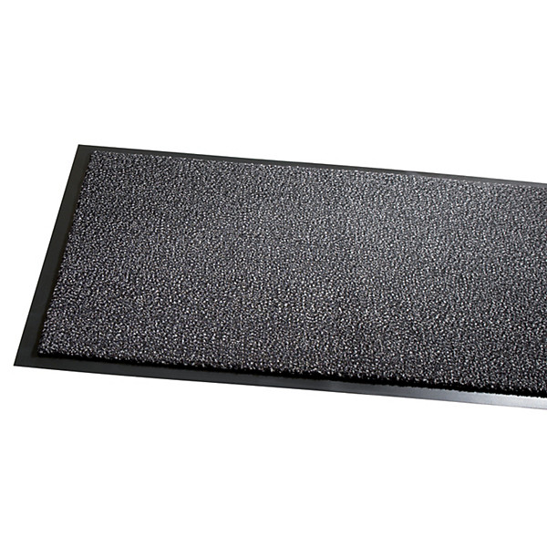 Tapis d'entrée absorbant Palace gris 0,60 x 0,90 m