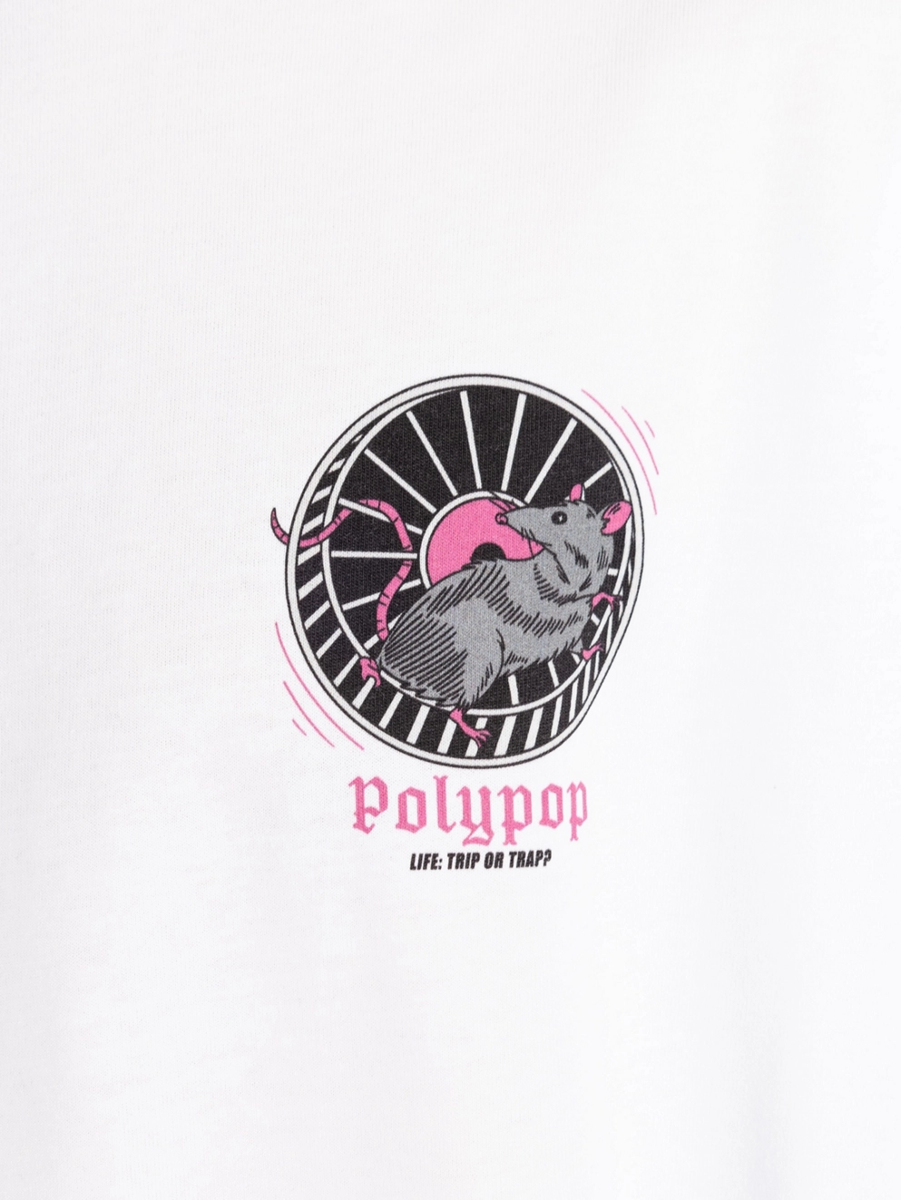 Polypop Times T-Shirt white