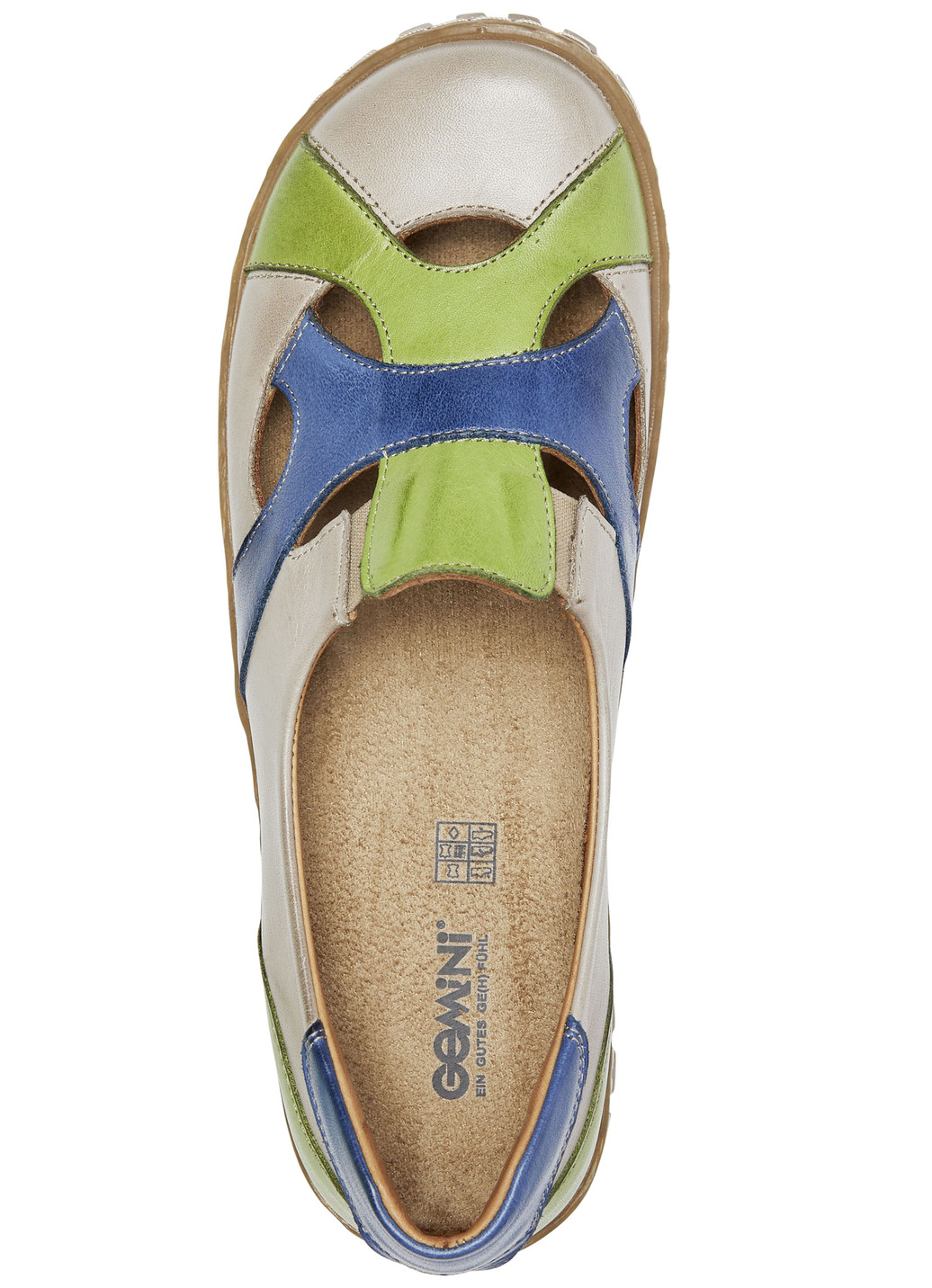 Gemini Slipper aus Rind-Nappaleder
