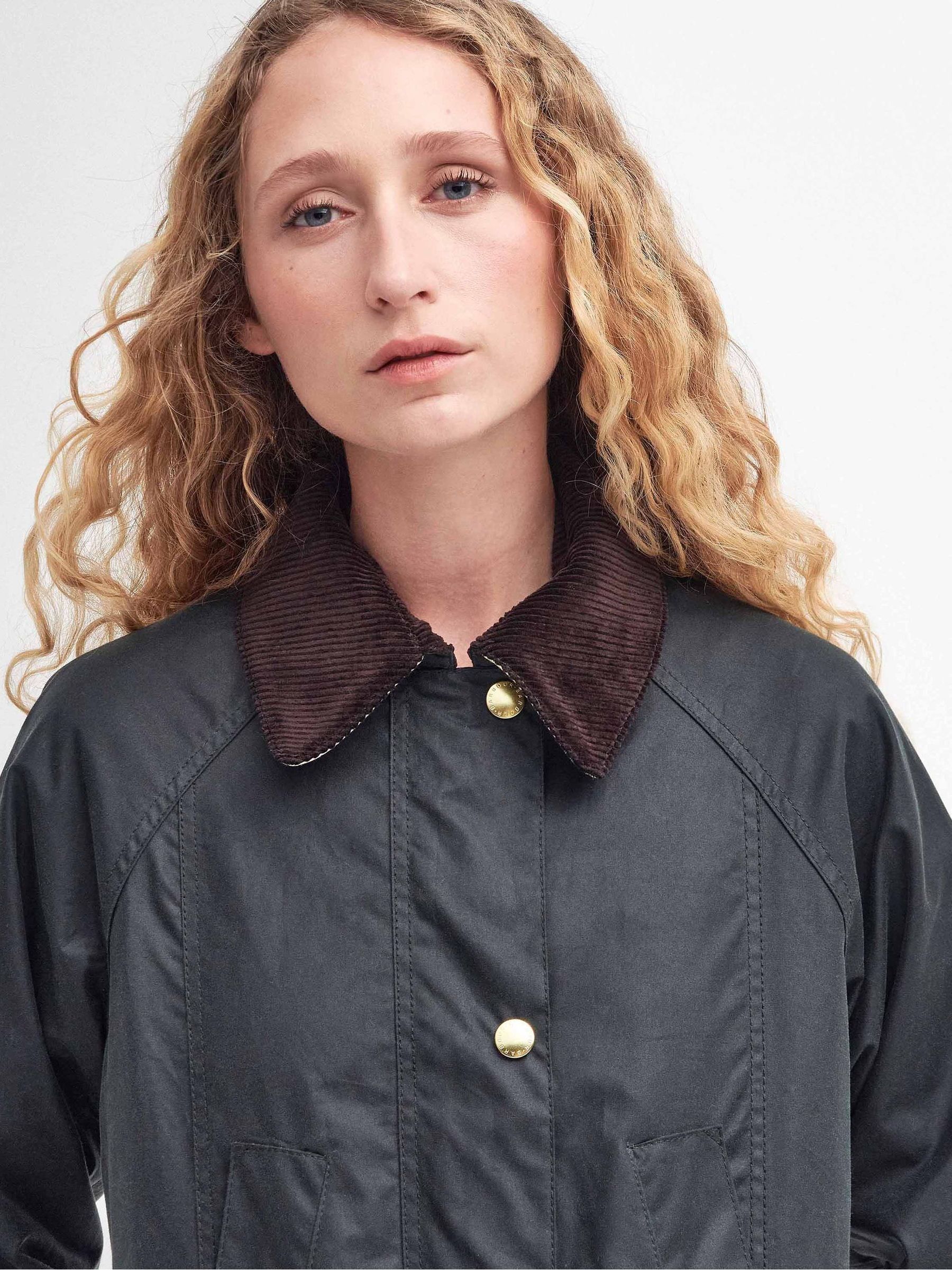 Grijs-groen - Barbour® Modern Beadnell Wax Jacket
