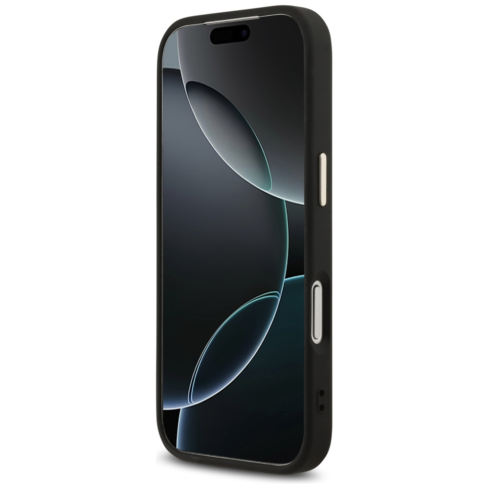 iPhone 17 Pro Hardcase Hülle Fixed Glitter 4G (GUHCP17LHG4SGCK) - Schwarz