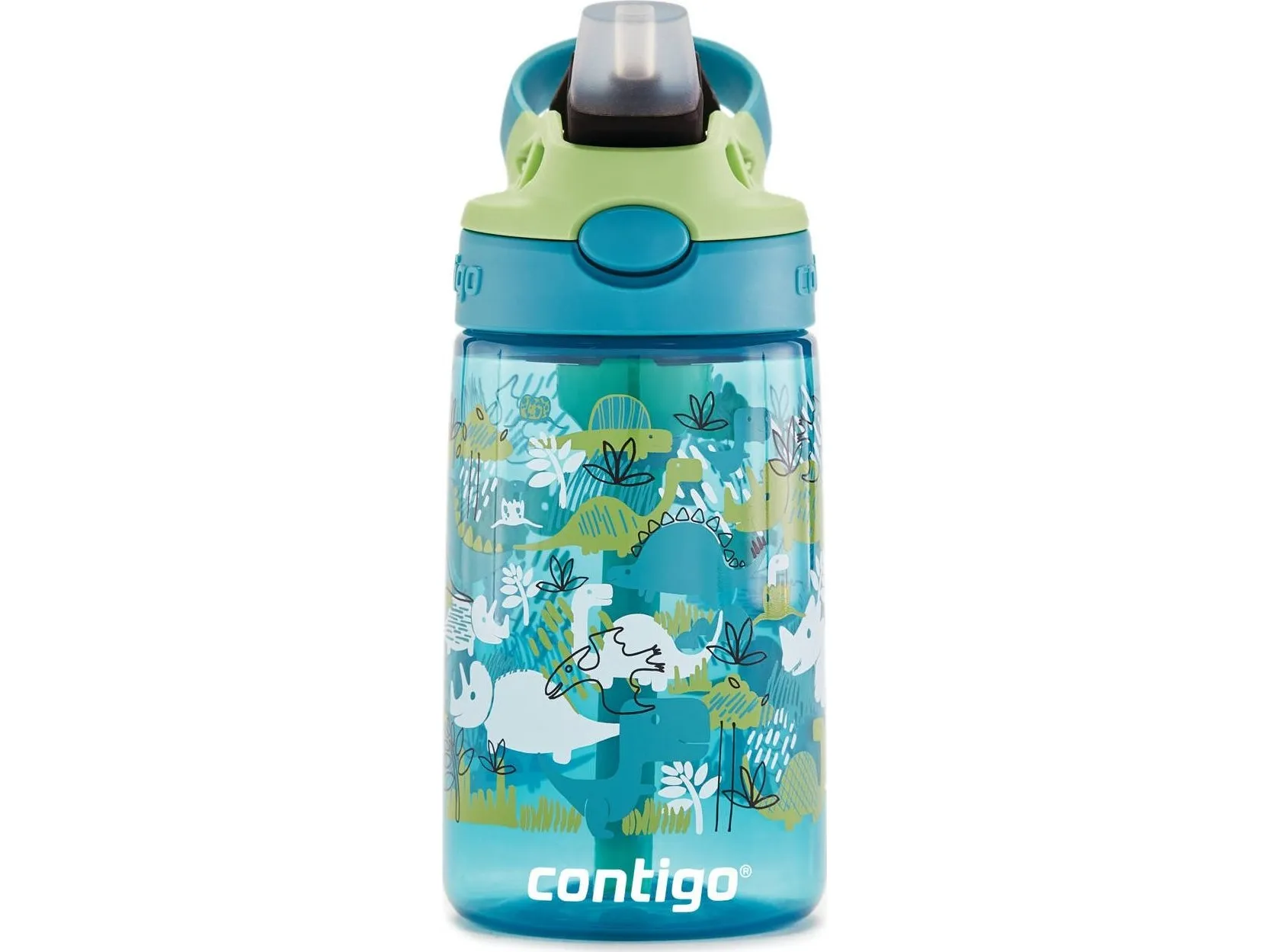 Contigo - Easy Clean Green Dino Body  - 420 ml