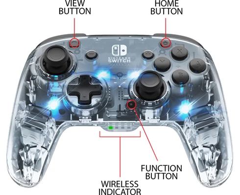 PDP Afterglow Deluxe Wireless Controller