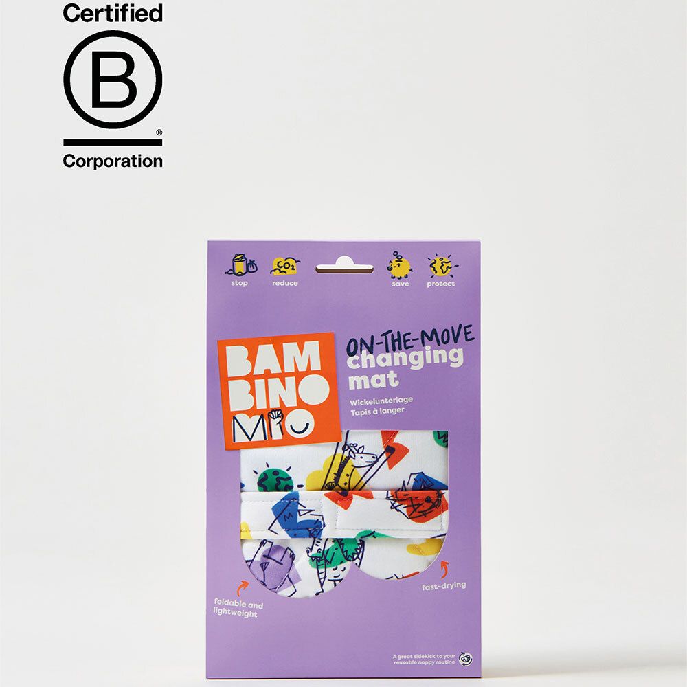Bambino Reise-Wickelunterlage Motiv - Vertrauen