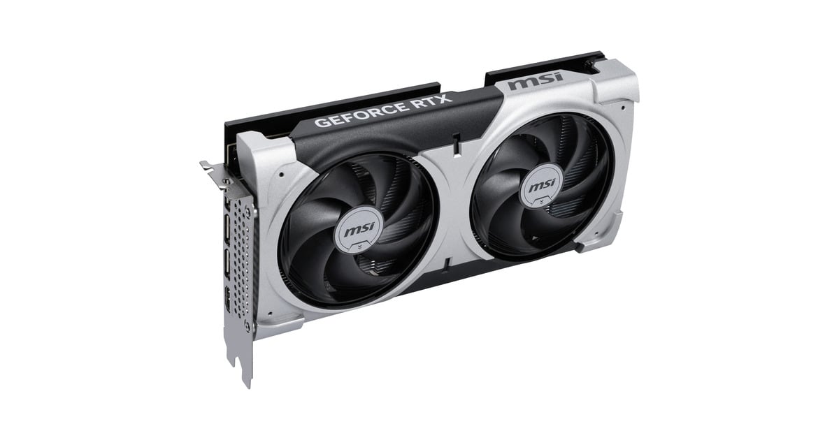 MSIGeForce RTX 5060 Ti 16G VENTUS 2X OC PLUS grafische kaart  (3x DisplayPort, 1x HDMI)