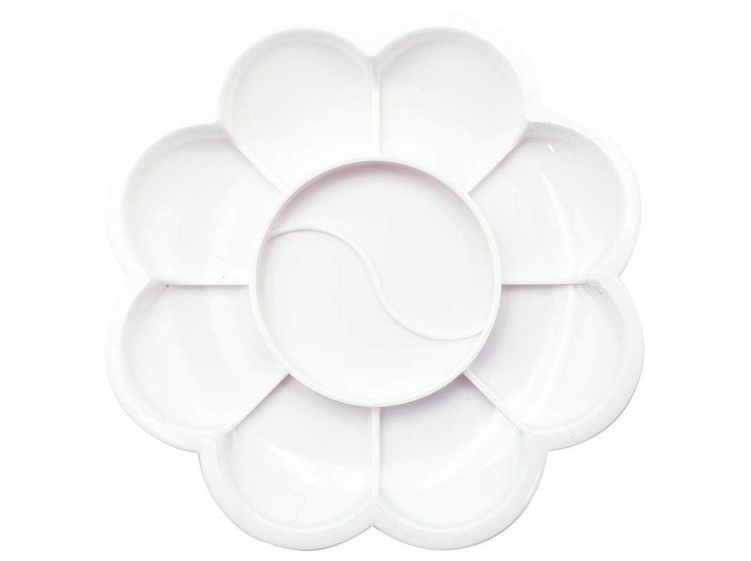 PALETA EM FORMA DE FLOR POLEGAR