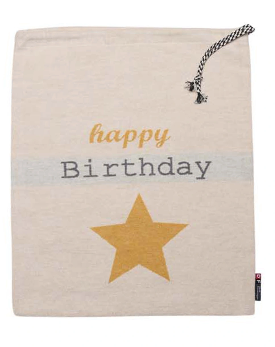 Stoffbeutel HAPPY BIRTHDAY (40x50)