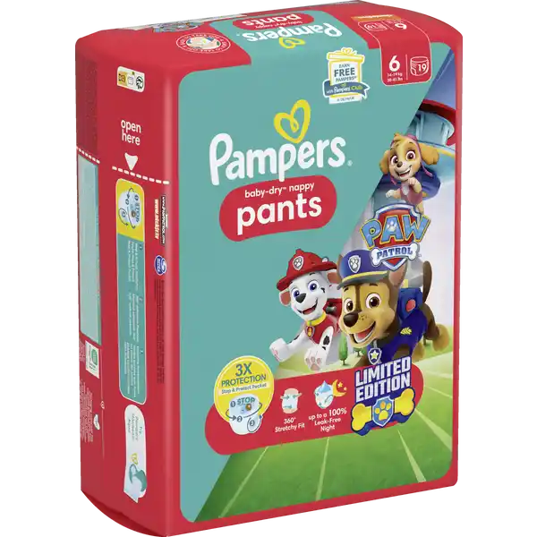baby-dry pants Gr.6 (14-19kg) Paw Patrol