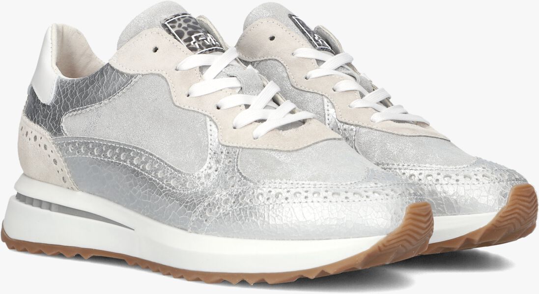 FLORIS VAN BOMMEL zilveren floris van bommel lage sneakers sfw-10109