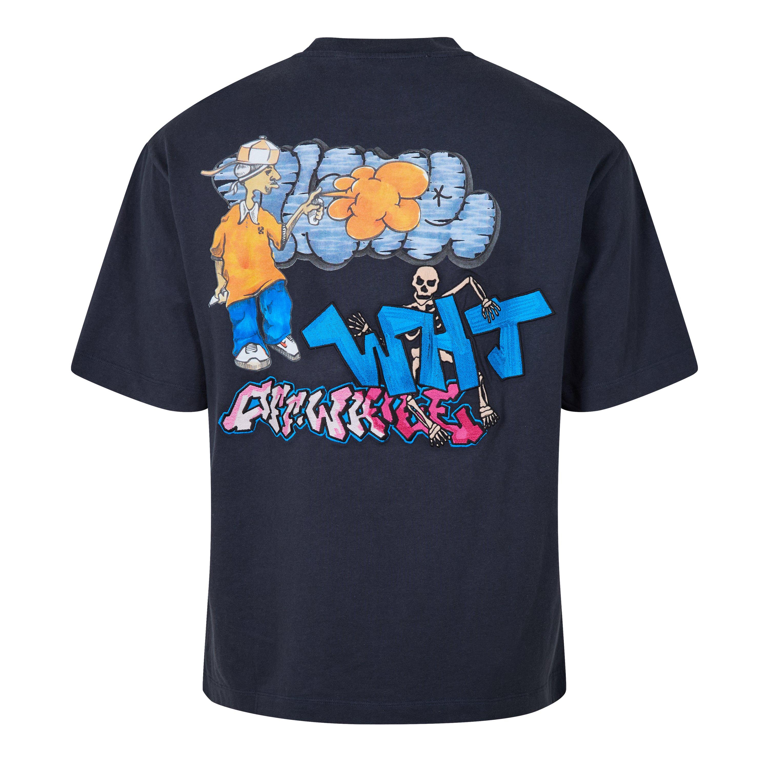 Off White Graff Pupp Over Skate Shirt