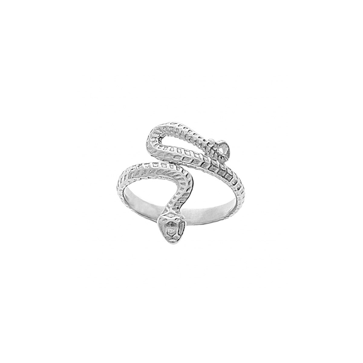 Bague Serpent - Argent rhodié
