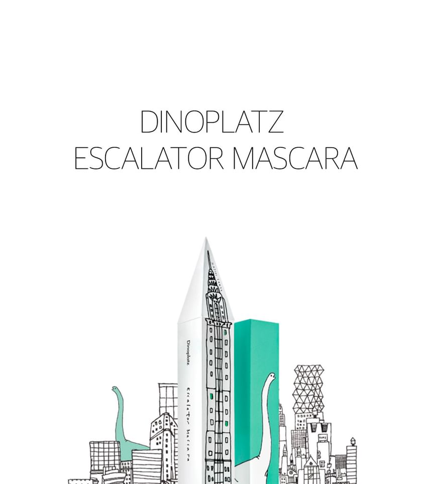 te cool voor school - Dinoplatz Escalator Mascara