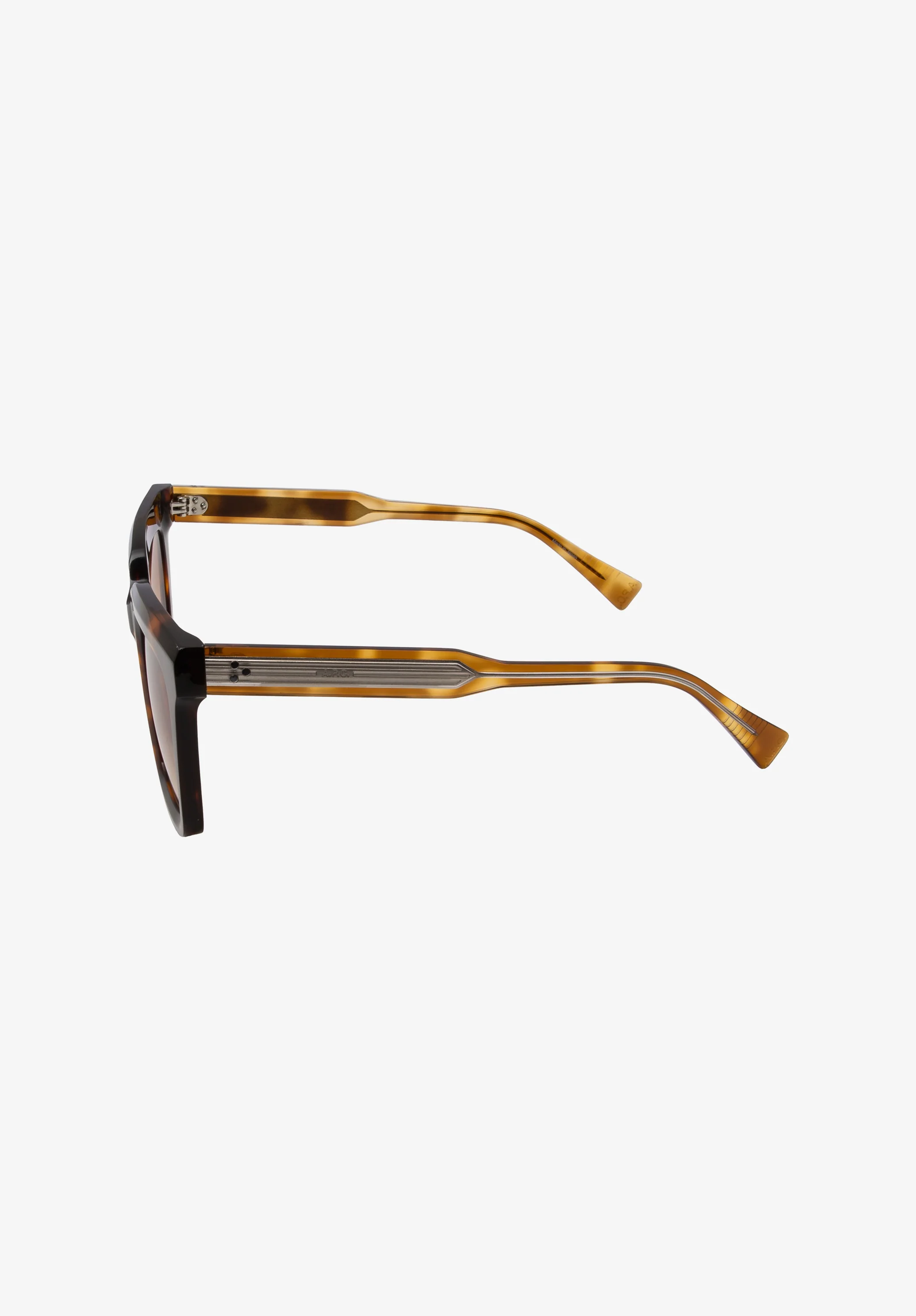 Les Carrées - Lunettes de soleil - Whisky / marron