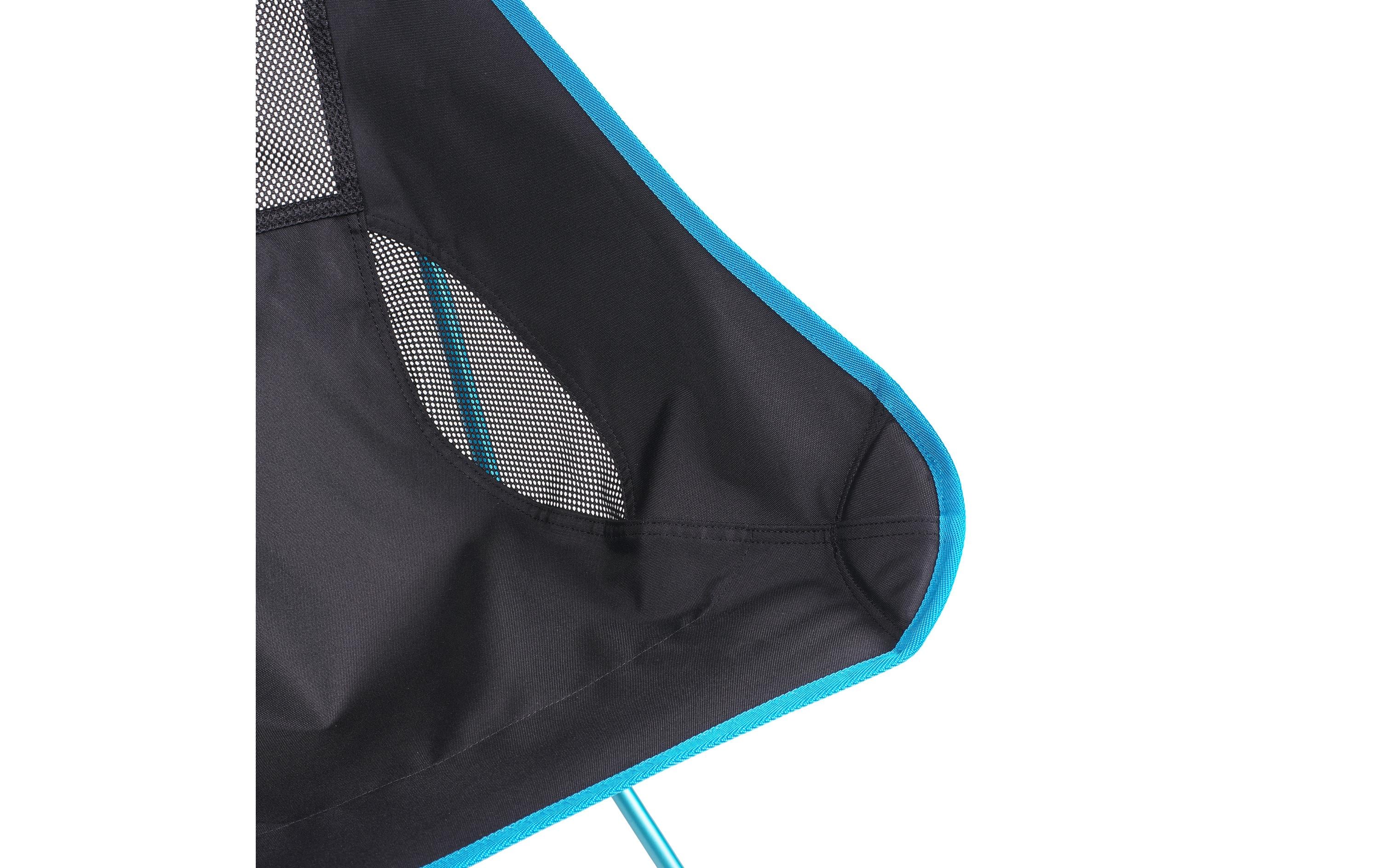 Campingstuhl Two Black/Cyan Blue<br>Campingstuhl