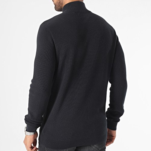 Pull Col Zippé Codford 20714337 Noir