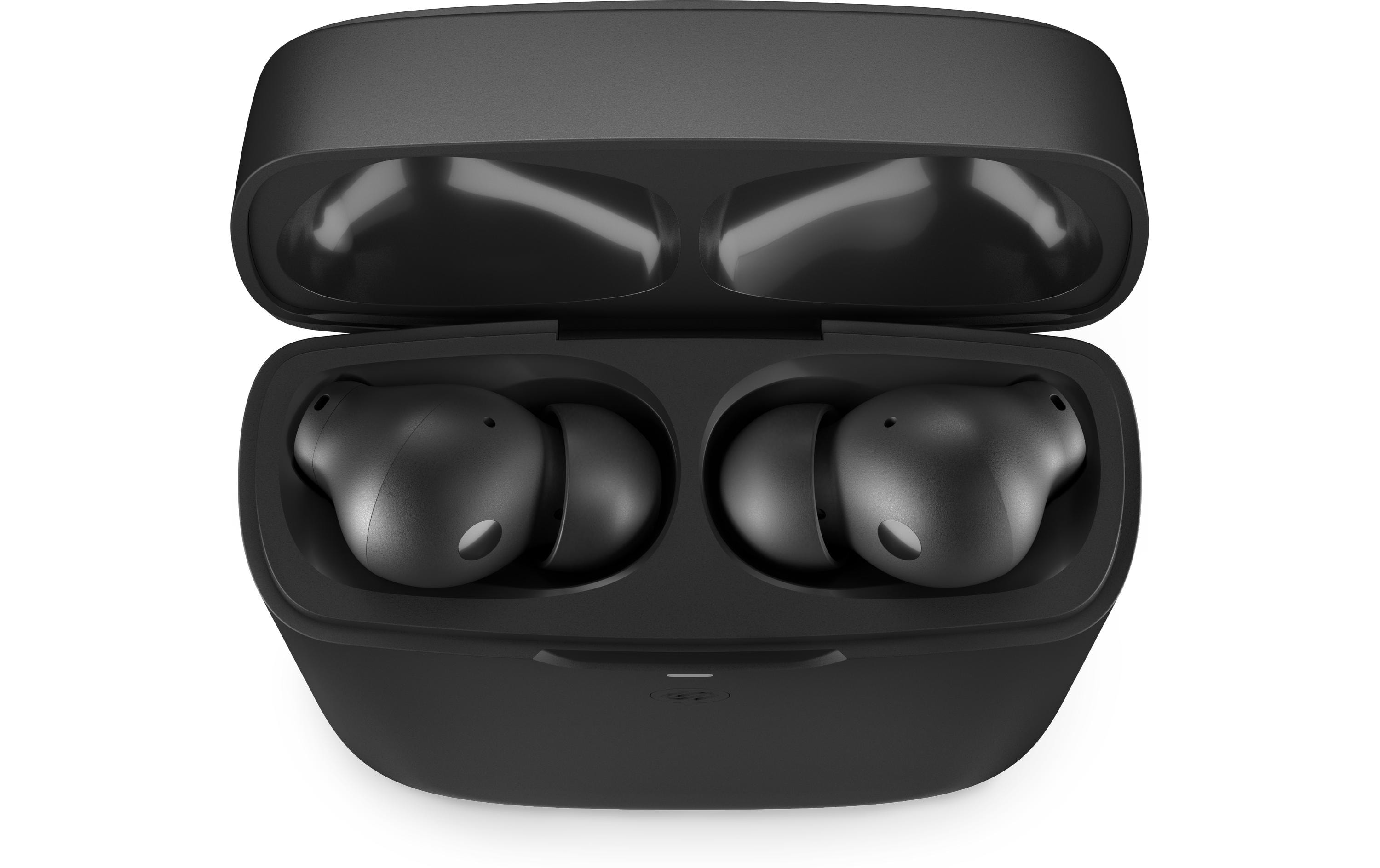 Wireless In-Ear-Kopfhörer Phoenix Schwarz<br>Solarbetriebene Ohrhörer mit Geräuschunterdrückung