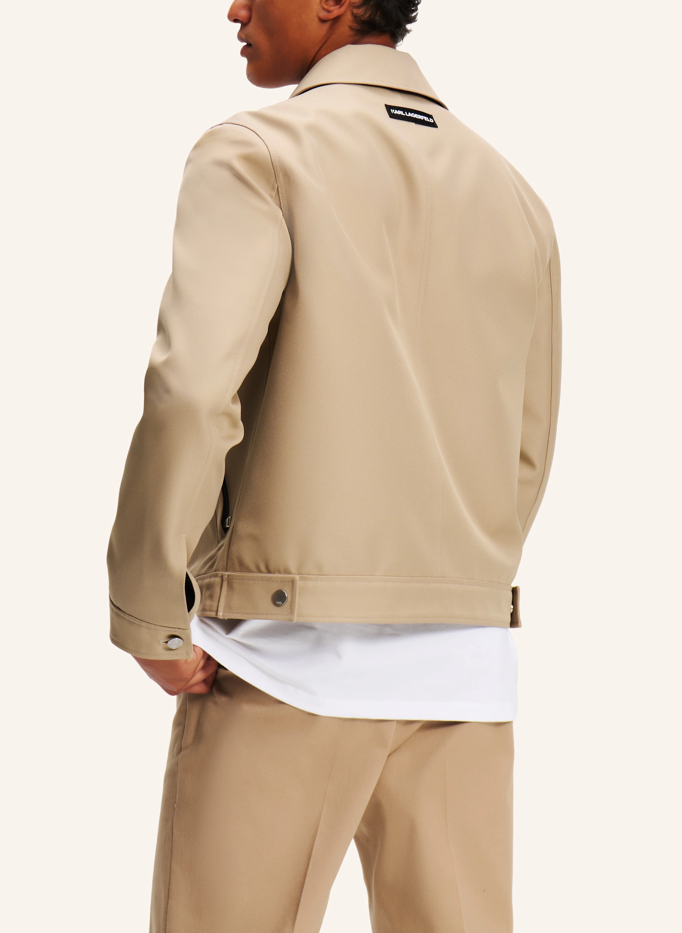 KARL LAGERFELD KL MONOGRAM KURZE JACKE