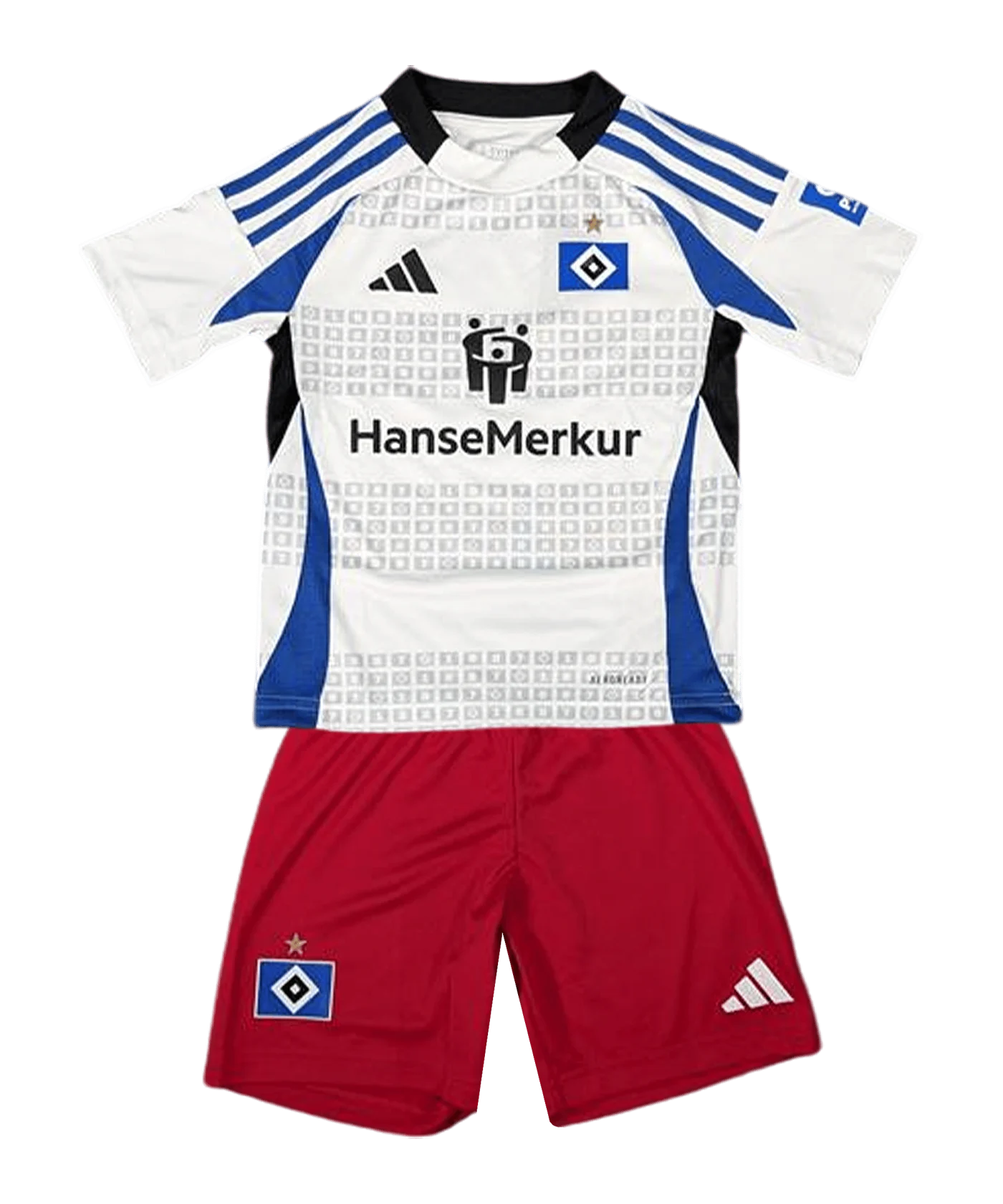 adidas Hamburger SV Minikit Home 2024/2025 Kids Weiss