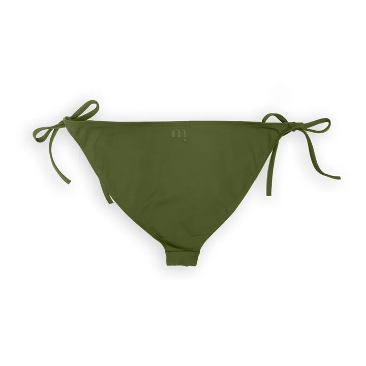 Miska Paris Bas de Maillot de Bain Noué | Vert kaki