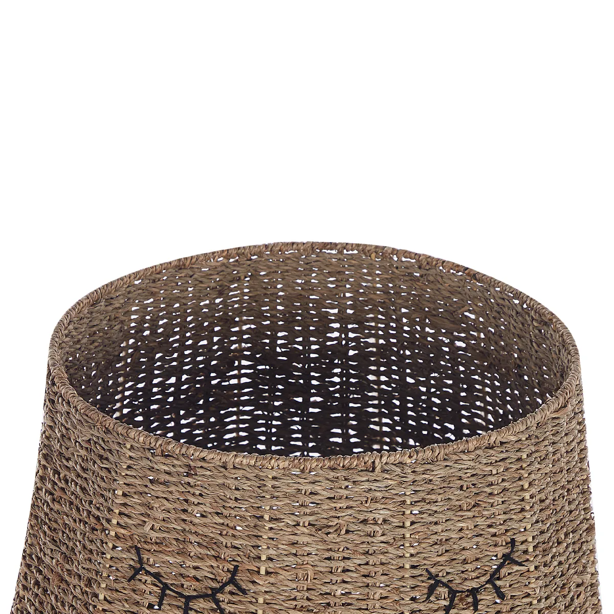 Beliani Panier ours en herbier marin naturel FULAN