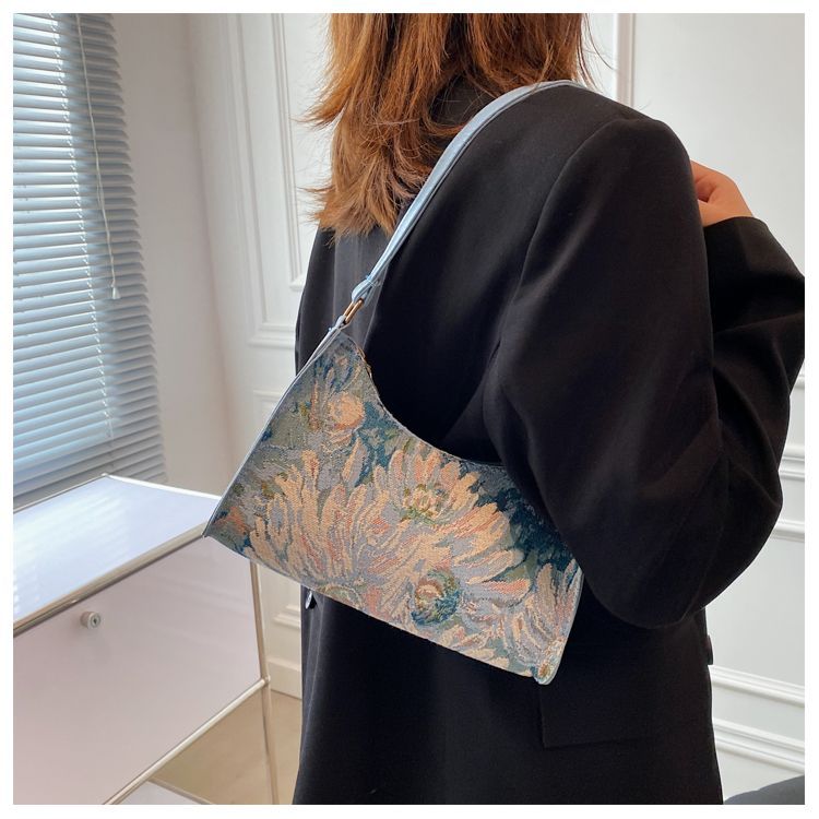 Basaran - Schoudertas van bedrukte stof