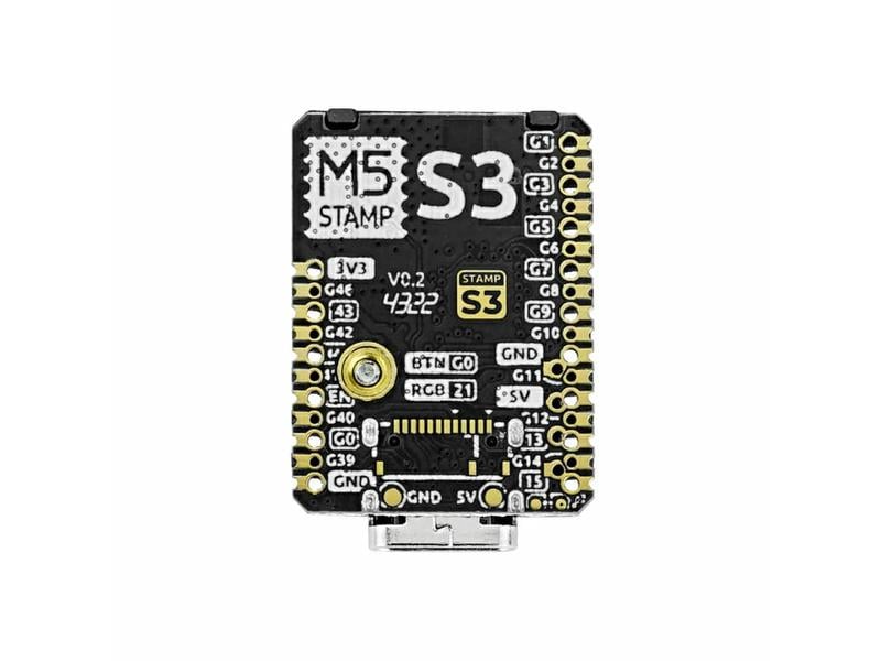 M5Stack Entwicklerboard M5Stamp ESP32-S3 Modul Embedded-Controller für IoT-Anwendungen mit 8 MB SPI-Flash-Speicher