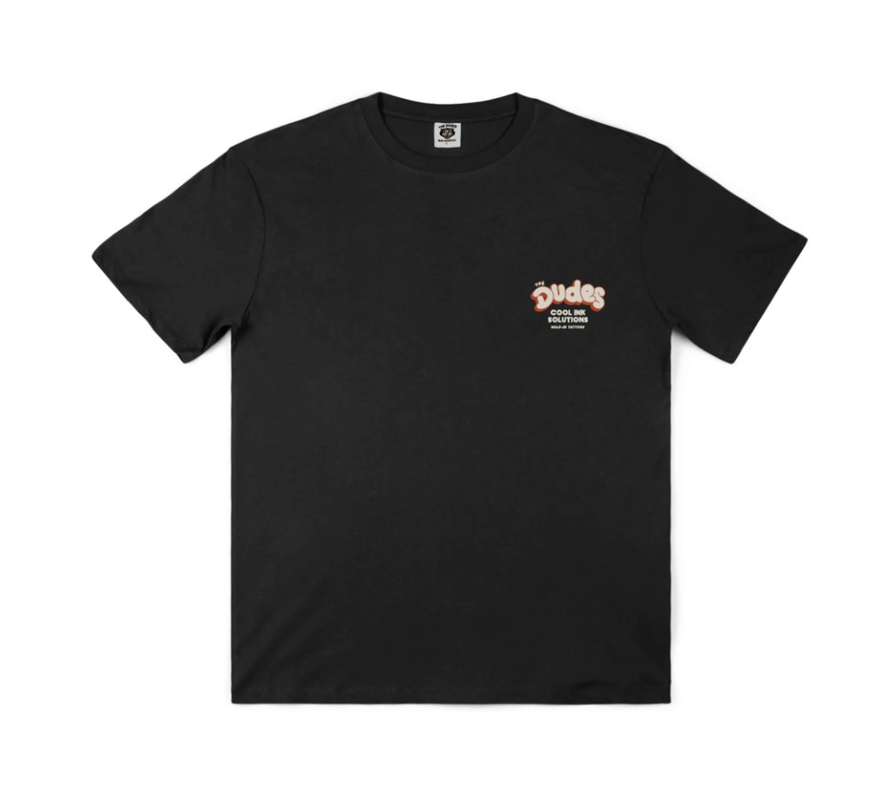 The Dudes Walking Tattoo T-Shirt Black