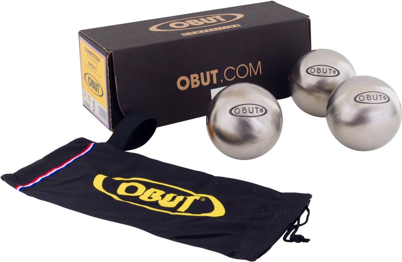 Petanqueballen - Competitie - 3 Stuks - Goedgekeurd door FIPJP