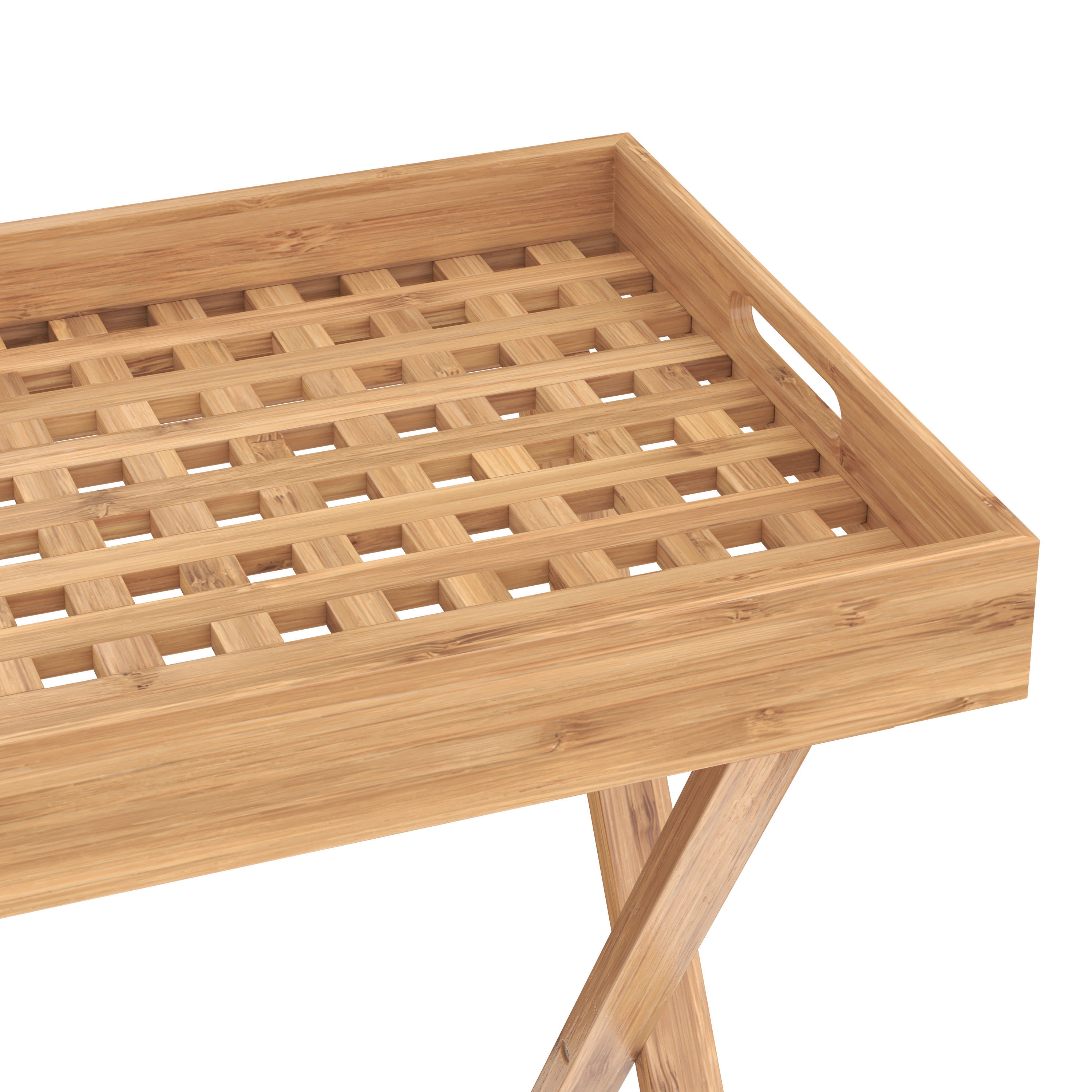 Tabletttisch Bambus klappbar ROLY natur