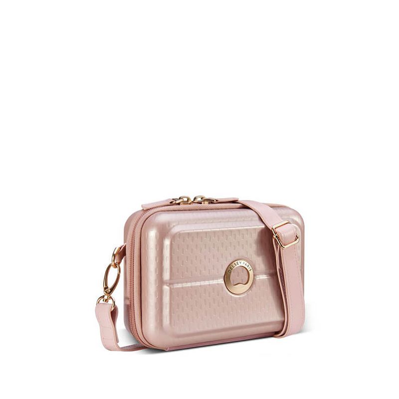 Mini sac rigide Turenne 18 cm Pivoine rose