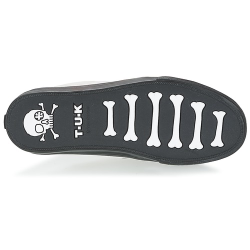 TUK - CREEPERS SNEAKERS - Blanc / Noir
