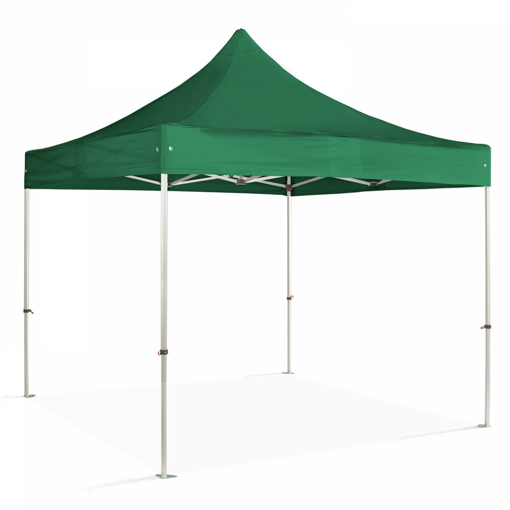 Tente pliante en aluminium 3x3m vert