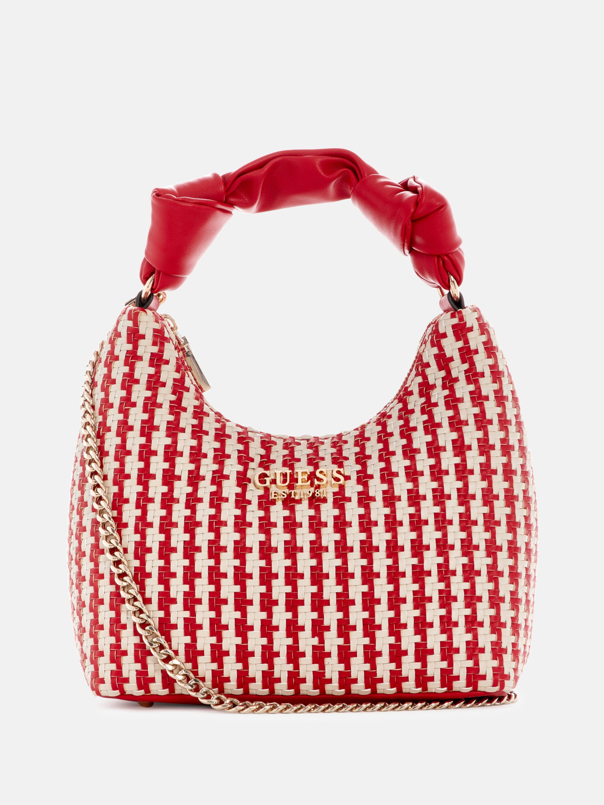 Bolsa Hobo Pequena Mirema em Tecido