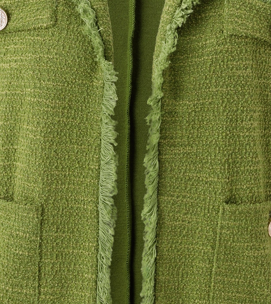 Aniston CASUAL Kurzjacke aus meliertem Bouclé-Jacquard - NEUE KOLLEKTION