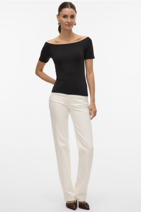 Vero Moda zwarte dames t-shirt