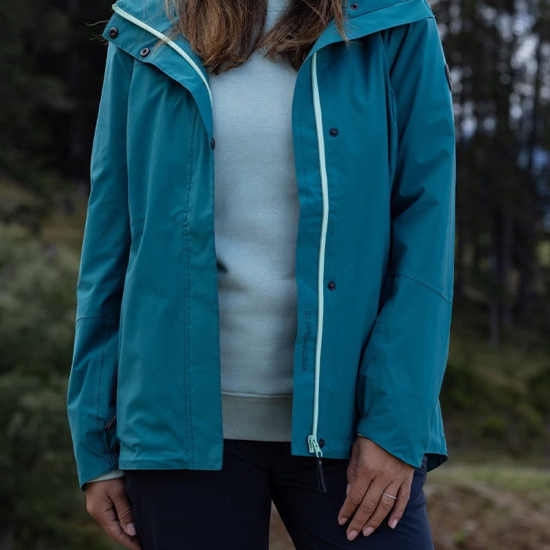 Frauen Regenjacke Nova shaded spruce