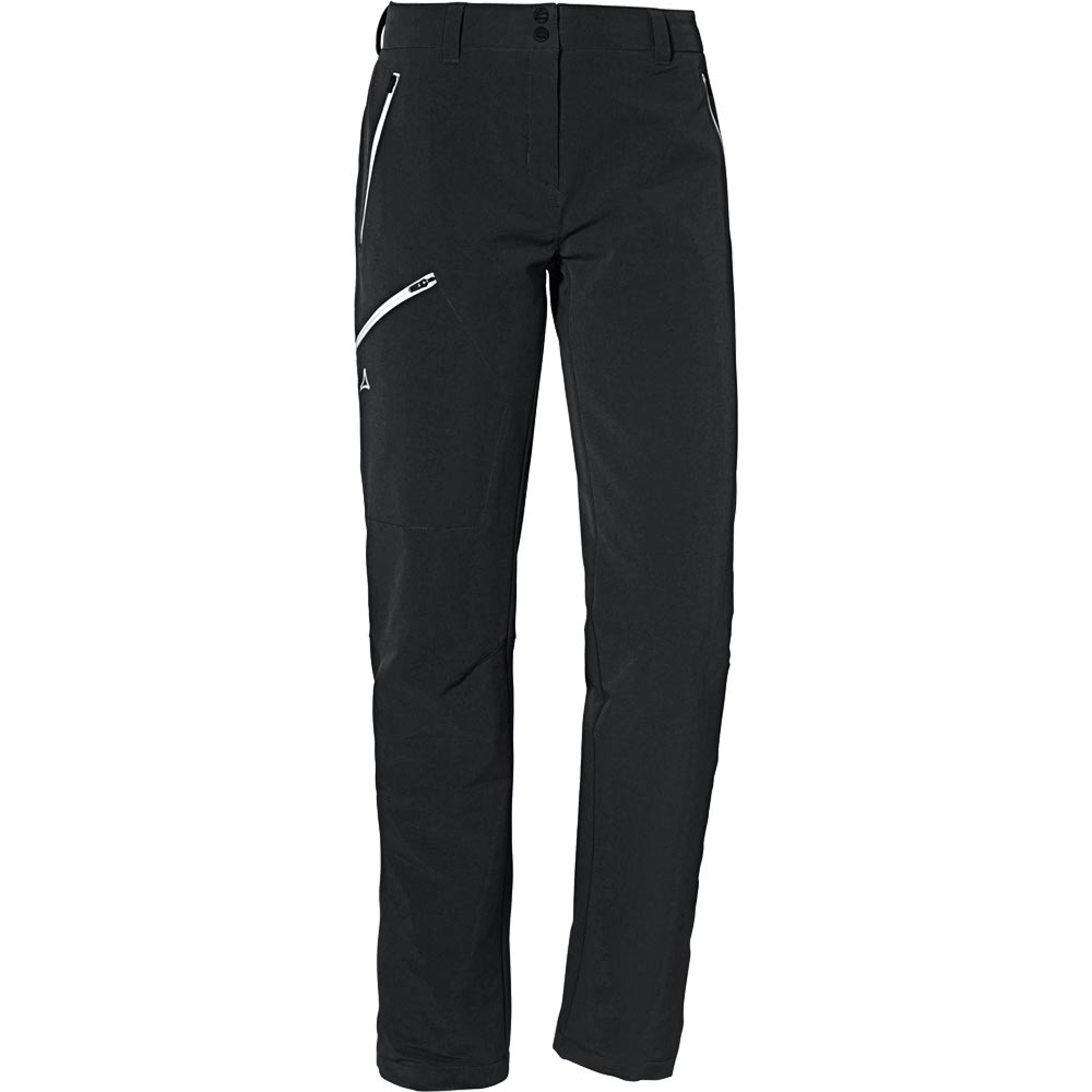 Schöffel Ascona Warm L Wanderhose Damen schwarz