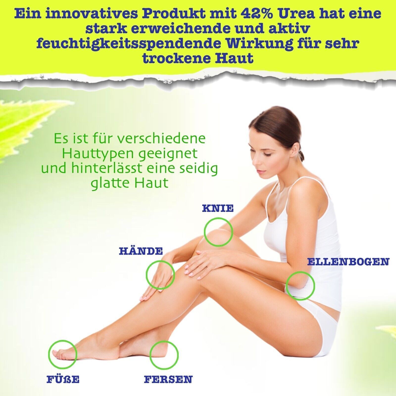 P-Beauty Urea Creme für Fußpflege