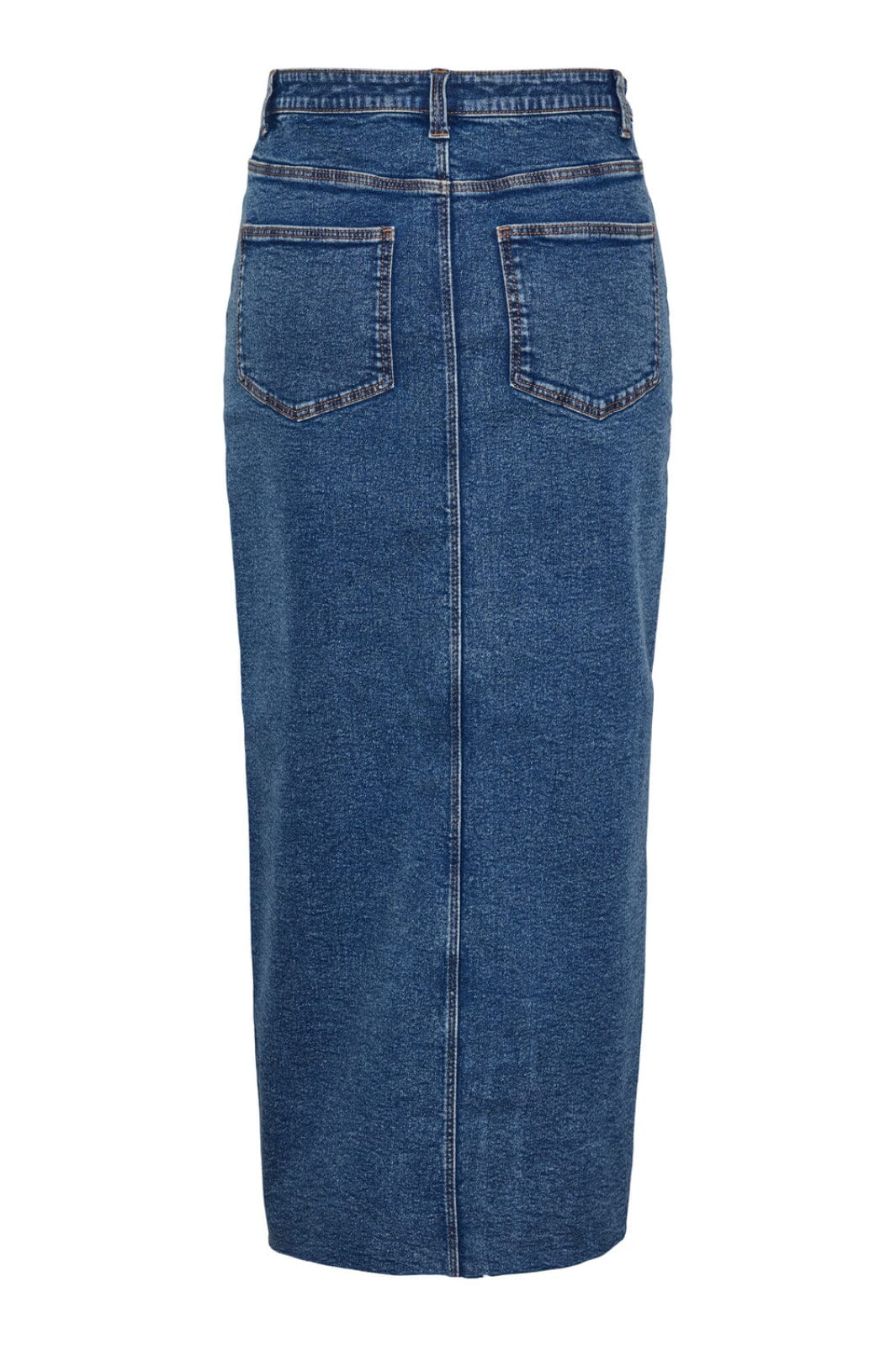 Pieces Pcjessie Ankle Denim Skirt 4511172 medium blue denim