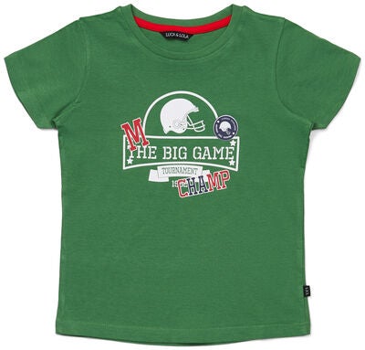Luca & Lola San Marino T-Shirt 2-pack, Green/Grey