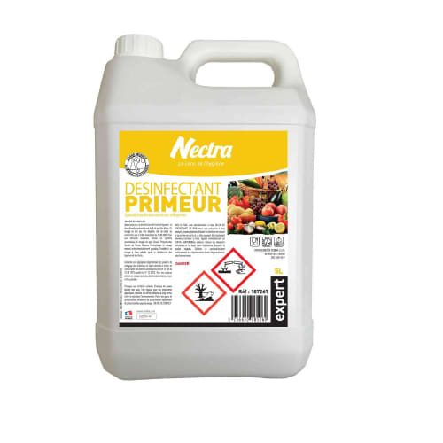 Désinfectant primeur Nectra Crudi' chlor bidon de 5L