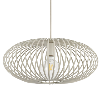 KARWEI hanglamp Nora beige ø45x19cm