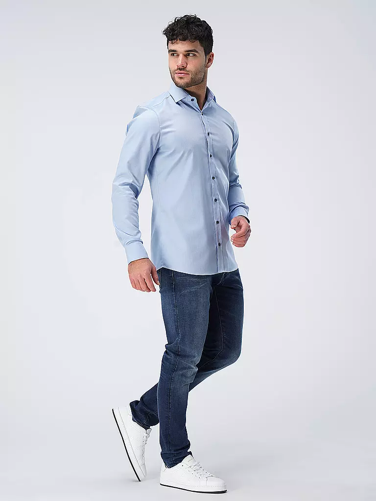 OLYMP LEVEL FIVE Hemd Body Fit hellblau