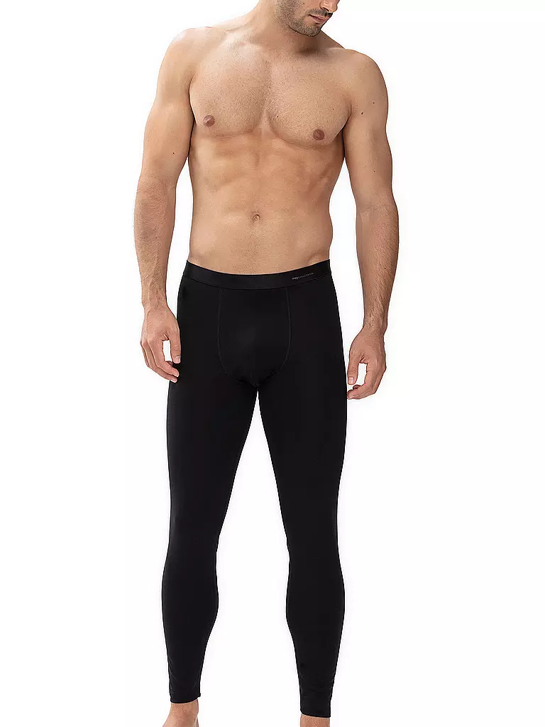 MEY Lange Unterhose schwarz schwarz